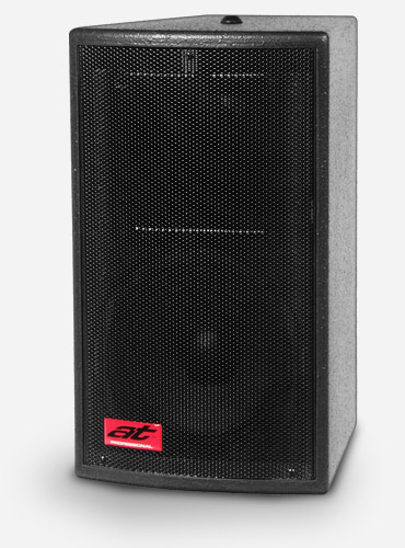 Acoustic Technologies LG03 - compact trapezoidal speaker enclosure, front view