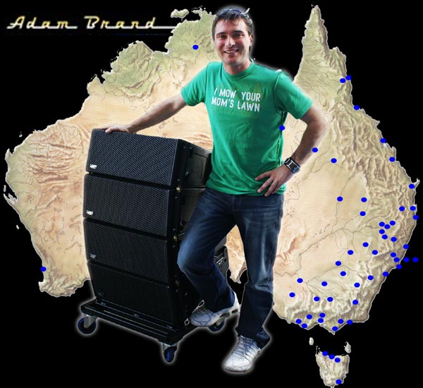 
 Here's the chance to relive Adam's 'What A Life Tour' 
 as he treked across Australia.
 
 </TD>
        </TR>

        <TR>
          <TD COLSPAN=